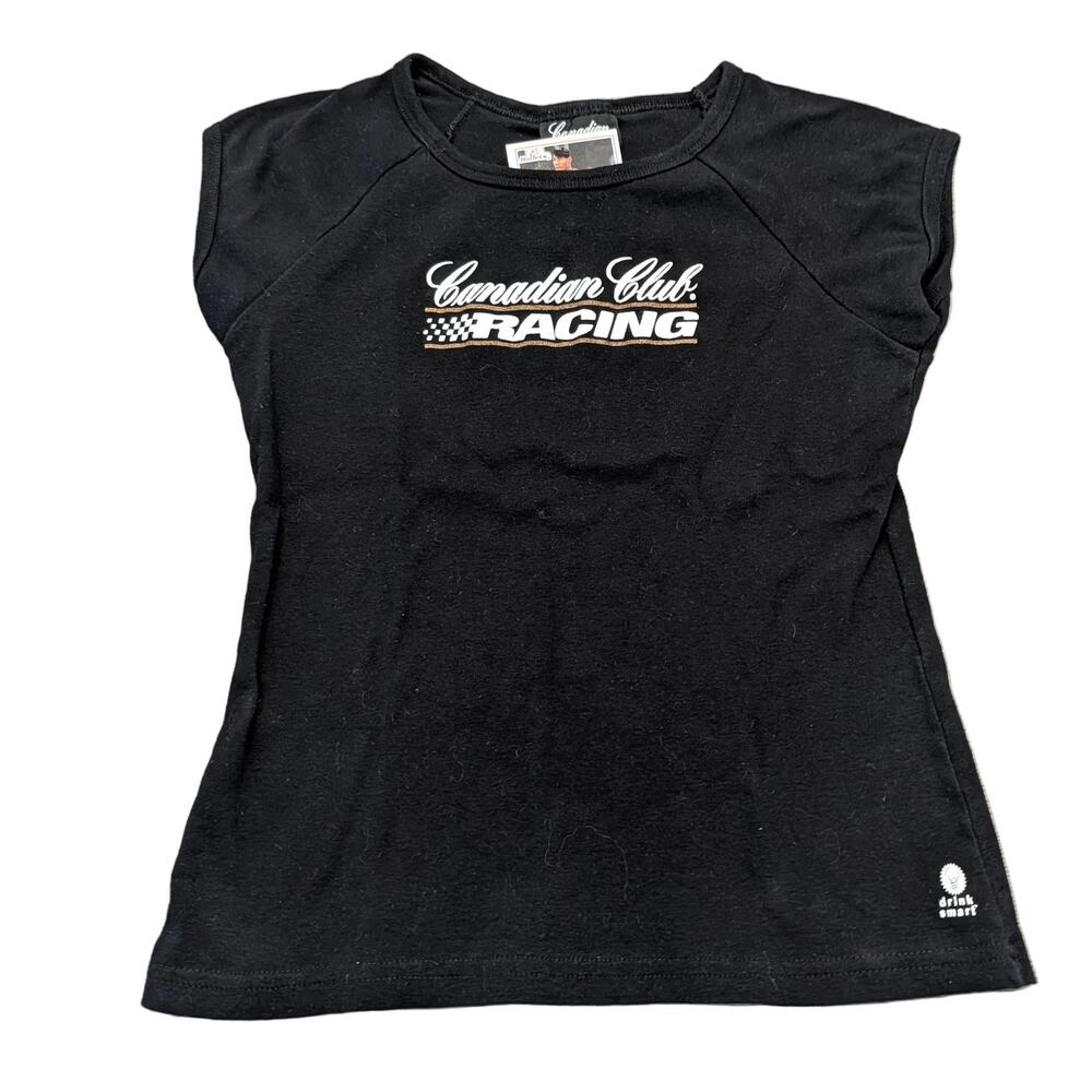 Women's Y2K Mario Andretti Canadian Club Racing T shirt